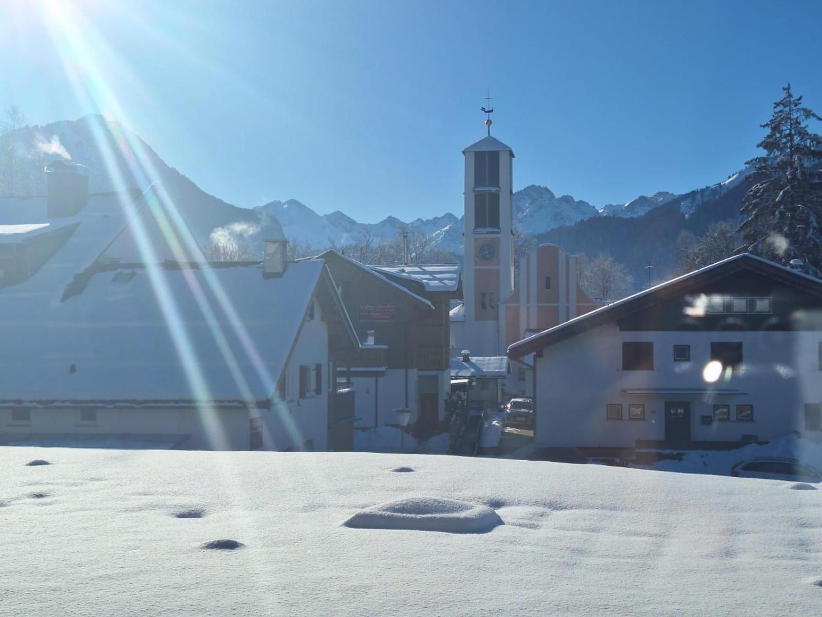 Goldstueck Lejlighed Oberstdorf Eksteriør billede